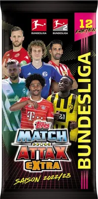 Zdjęcie produktu dla Topps Match Attax EXTRA 2022/23 - 1 booster