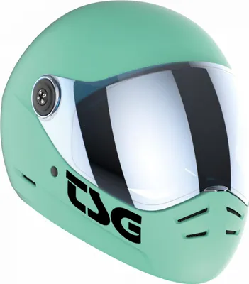 Produktbild von TSG Pass 2.0 Helm (+Visier) M Mint Satin