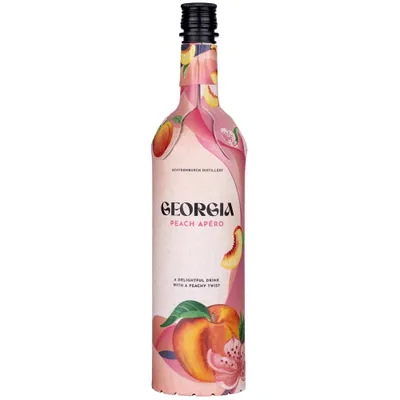 Produktbild von Georgia Peach Apéro - Pfirsich Aperitif in Papierflasche 0,7l 24%vol.-