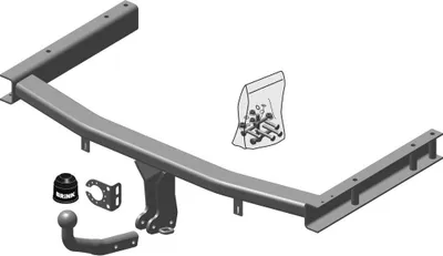 Produktbild von BRINK 518300 Anhängerkupplung