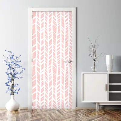 Produktbild von Dekorative Türposter Aufkleber selbstklebend Klebefolie Geometrische Kunst 70 x 200 cm