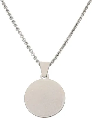 Produktbild von JuwelmaLux Gravurplatte Anhänger 585/000 (14 Karat) Weißgold JL41-02-0055