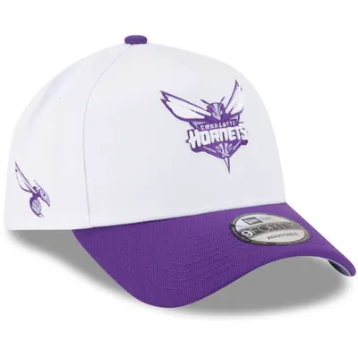 Obrázok produktu pre New Era 9Forty A-Frame Snapback Cap - Charlotte Hornets weiß