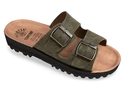 Obrázok produktu pre Šľapky, Mjartan, – béžové, vyrobené na Slovensku, 9018-P429 Veľkosť: 46