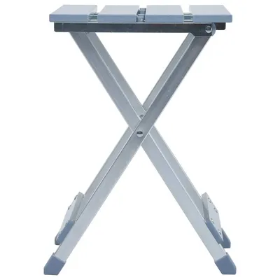 Zdjęcie produktu dla vidaXL Stołek kempingowy aluminiowy 28 x 26 x 39 cm