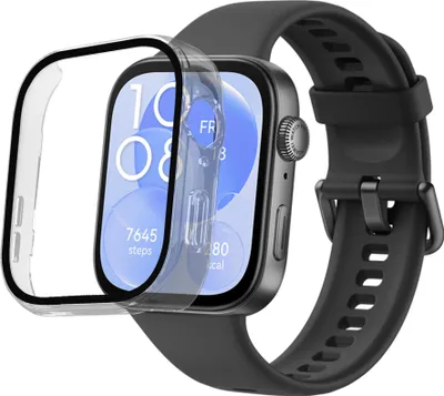 Immagine prodotto di Custodia per Huawei Watch Fit 3 - Pellicola protettiva rigida trasparente Phonillico