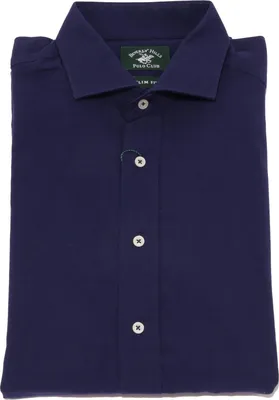 Produktbild von 7650K camicia uomo BEVERLY HILLS POLO CLUB blue shirt Baumwolle man