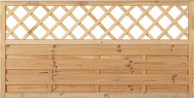 Produktbild von T&J Maxi Massivzaun Ranki 180 x 90 cm