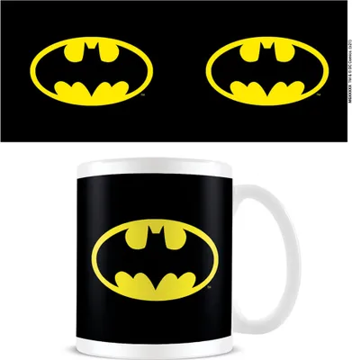 Produktbild von Batman - Logo - Keramik Tasse - Größe Ø8,5 H9,5 cm