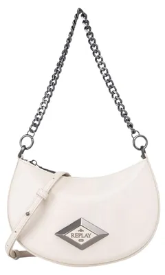 Image de REPLAY sac à épaule bandoulière Crossbody Bag White Smoke écru