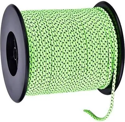 Produktbild von Zeltseil Leuchtendes Paracord-Seil Zeltseil 50m Reflektierendes Polyesterseil Paracord-Seil Zelt-Abspannleine für Campingzelt Outdoor-Verpackung, Grün QttvbTna