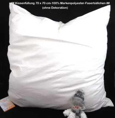 Produktbild von Kissenfüllung - Inlett ca. 70 x 70 cm mit Faserbällchen