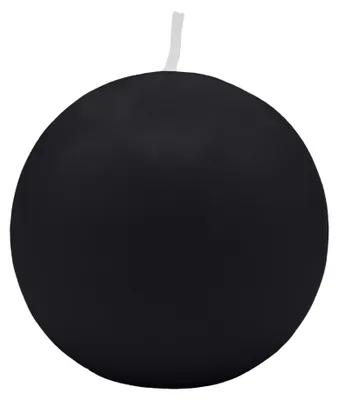 Produktbild von Kugelkerzen Schwarz Ø 50 mm, 16 Stück