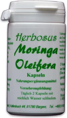 Produktbild von Herbosus Moringa Oleifera Kapseln