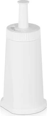 A white water filter cartridge is shown against a white background.