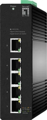 Zdjęcie produktu dla LevelOne IGS-2105, Zarządzany, L2, Gigabit Ethernet (10/100/1000), Pełny dupleks
