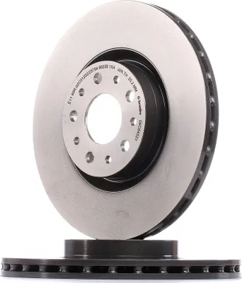 Produktbild von 2x BREMBO 09.C645.21 Bremsscheibe Vorderachse