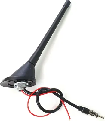Produktbild von Dachantenne Antennenfuss 16cm Kabel 16V Verstärker Universal für VW Audi Opel BMW