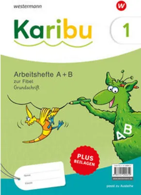 Image de Karibu. Paket Arbeitshefte 1 (Teil A und B) Grundschrift zur Fibel Ausleihe