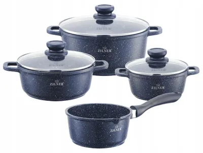Obrázok produktu pre Sada hrncov Cook and Smile ESK1401 mramorová indukcia plyn