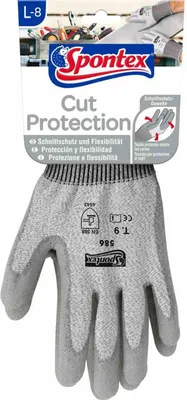 Obrázek produktu pro Mapa Spontex Cut Protection pracovní rukavice velikost L odolné proti proříznutí