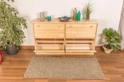 Produktbild von Schuhschrank Kiefer massiv