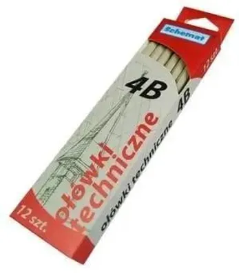 Produktbild von Zeichenstift 4B (12 Stück) – Schema