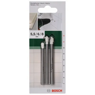 Produktbild von Bosch DIY 3tlg. Fliesenbohrer-Set
