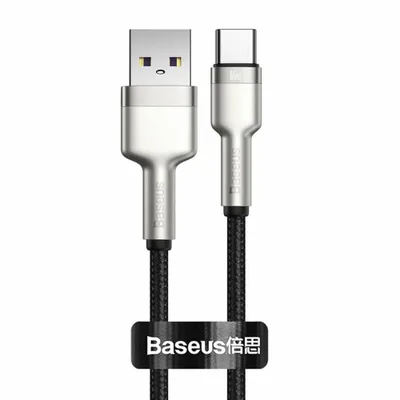 Obrázok produktu pre Cafule Series Metal (CAKF000201) - USB na typ C 66W, 2 m - čierny