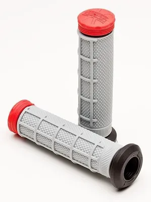 Immagine prodotto di ProTaper grip in gomma MX Tri Density Half Waffle ATV rosso