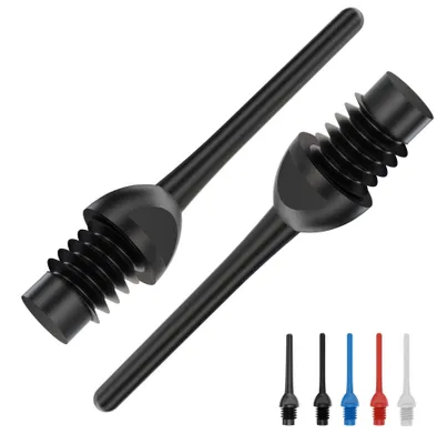 Produktbild von BULL'S Super Key Tips 6mm(2BA)& 8mm(1/4BSF) - 100/schw. -- 1 Stck