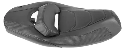 Immagine prodotto di Cuscino per sella moto, Design confortevole, Facile installazione, Nero