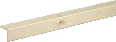 Produktbild von Neuhofer Winkelleiste 240 cm 28 x 28 mm Fichte Kiefer