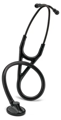 Produktbild von 3M Littmann Master Cardiology, 2161, 69 cm Schlauchlänge, 1 Stk., Black- Edition, schwarz