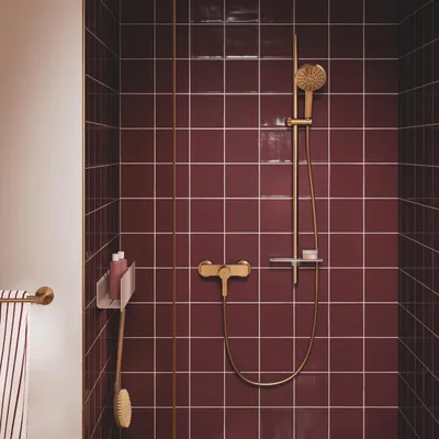 Image de GROHE Barre de douche 900 mm Ø 22 mm - Warm Sunset brossé - 26603DL1