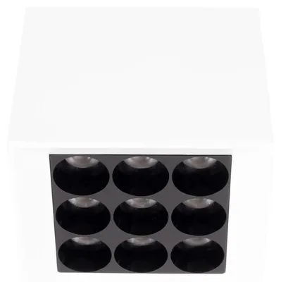 Immagine prodotto di Faretto LED quadrato X-LINE bianco 10 W, luce calda 700 lm, alluminio, dimensioni: 8,1 x 8,1 x 8,1 cm, IP20, Maxlight