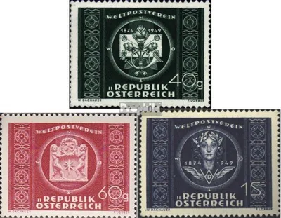 Produktbild von Briefmarken Österreich 1949 Mi 943-945 (kompl.Ausg.) gestempelt Weltpostverein