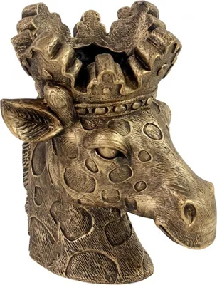Produktbild von Pflanzkopf Lucie - gold - Magnesia - 39x32x43 cm