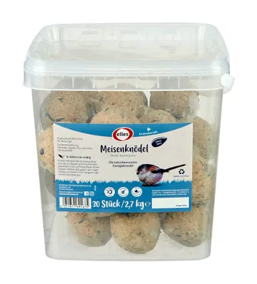 Zdjęcie produktu dla Kuleczki dla sikorek bez siatki (30 szt.)