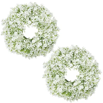 Immagine prodotto di Solidchoice - 2 ghirlande di gypsophila artificiale per decorazione