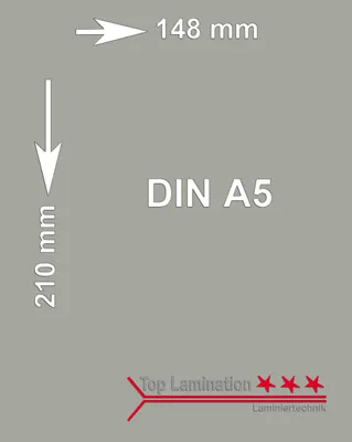 Produktbild von 25 Blatt dunkelgrau 120 g/m² A5 (148x210mm) Tonpapier bedruckbar Farbpapier Premium