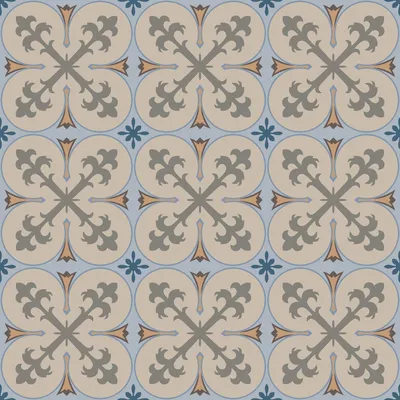 Imagen del producto de Adhesivos antideslizantes para suelo con revestimiento protector – Azulejos de cemento Vinino – 1 adhesivo, 40 x 40 cm