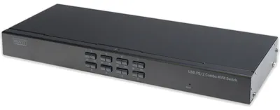 Produktbild von KVM Switch USB/PS2 8port (schwarz)