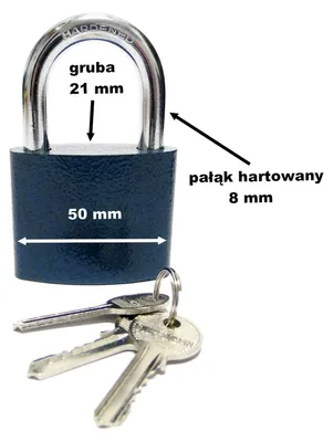Produktbild von GJM Gehärtetes Gusseisen-Vorhängeschloss mit Bügel 50mm