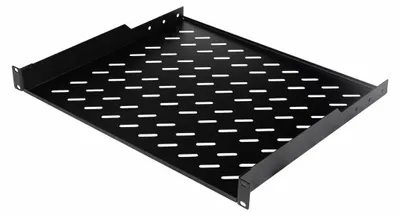 Immagine prodotto di Equip EZFS-19-1-60-B Ripiano fisso da 19" per armadi server      60 cm 1U nero