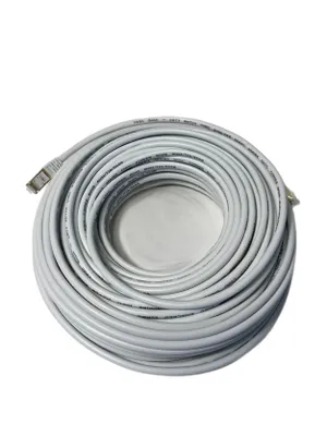 Obrázok produktu pre Patch kábel CAT7 sieťový kábel LAN DSL biely Sieťový kábel RJ45 Ethernet 5m