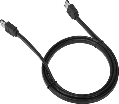 Produktbild von Verbindungskabel ESATA zu SATA Stecker zu Stecker M/M Abgeschirmter Extender mit Schrapnell für externe Festplatte100cm