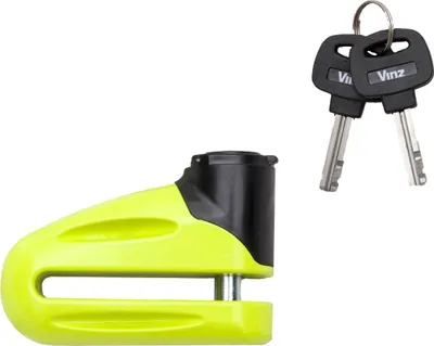Produktbild von VINZ Eiger Bremsscheibenschloss | Bremsscheiben Motorrad Locker | Schloß Motorradschloss | Rollerschloss ø10mm