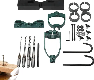 Produktbild von Mortiser, Zapfenbohrgrößen: 1/4“ bis 5/8“, langlebiger Stahl und Gusseisen