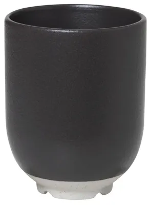 Produktbild von Broste Copenhagen Eli Mat Charcoal Becher ohne Henkel 0,2 l